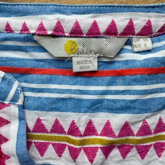 BODEN Women’s Bohemian Top Shirt 10 - Picture 4 of 10